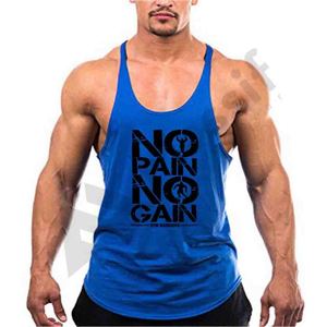 Wholesale Plain Custom Gym Stringer Vest/gym Workout - Product Image 3