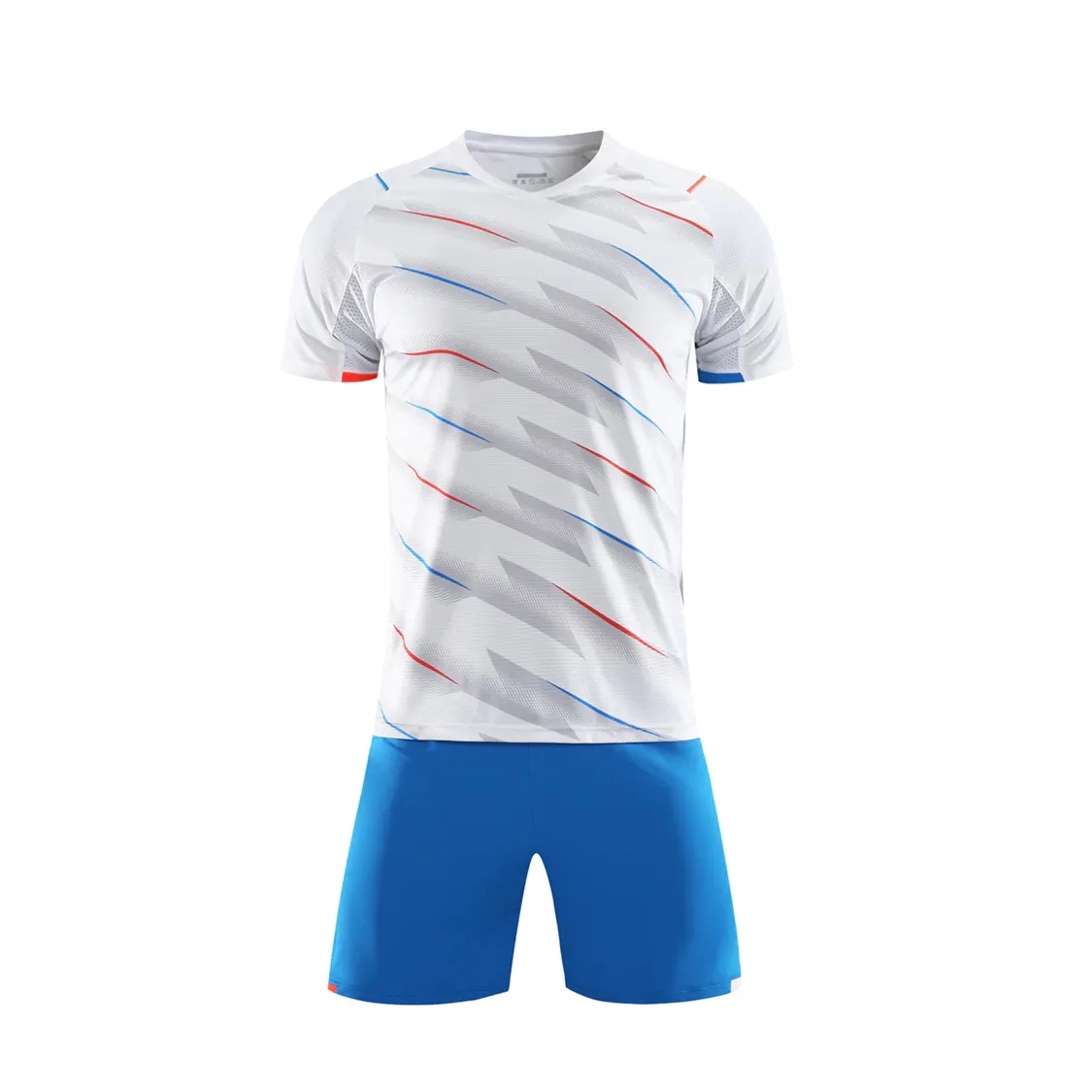 Uniformes de fútbol originales para niños, camiseta con logo personalizado, número messi argentina, color azul y blanco, 2023