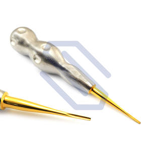 Kit de Cirugía de elevadores de raíz de luxación con certificado CE, instrumentos de acero inoxidable chapados en oro, nuevo patrón, base de instrumentos quirúrgicos - Product Image 4