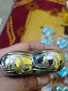 ทองเหลืองสีแดงหัวใจเผาศพ URN อุปกรณ์งานศพ BRASSWORLD อินเดีย - Product Image 6