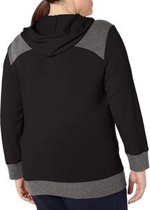 OEM-Jersey de algodón 100% para mujer, sudadera con Logo personalizado bordado - Product Image 4