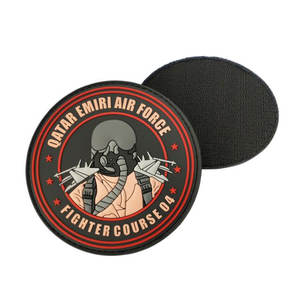 Uniforme de relief 3D en PVC sur mesure avec logo, patch en caoutchouc gaufré - Product Image 3