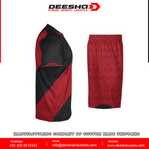 Venta caliente 100% poliéster sublimación impresa equipo personalizado nombre uniforme de fútbol secado rápido manga corta Unisex adultos chaquetas - Product Image 5