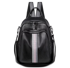 leather <b>small</b> MINI lady <b>backpack</b> set for girl - Product Image 2