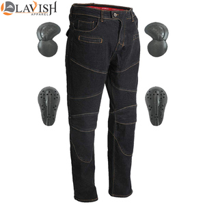 Vêtements de sport de course professionnels personnalisés pantalons de moto de protection en nylon rembourrés coupe-vent fabriqués avec des techniques imprimées - Product Image 6