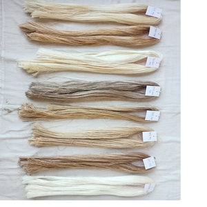 Extensions de cheveux en fibres de soie de mûrier 100% naturelles Coniferhandmades, matériau de rembourrage, motif teint, 2 longueurs, fabriqué en Inde - Product Image 6