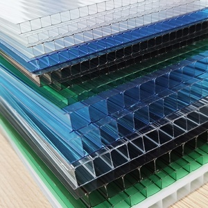 Matériaux de construction, pergola, panneaux alvéolaires creux en <span class=keywords><strong>polycarbonate</strong></span> transparent extrudé UV de 6 mm, 8 mm, 10 mm pour <span class=keywords><strong>toiture</strong></span> de serre - Product Image 4