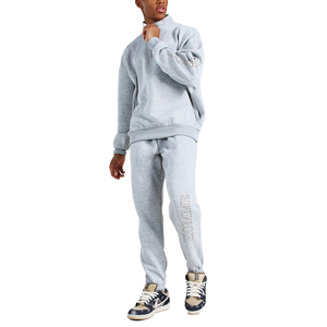 Hot Sale Fashion Streetwear Custom Men Adult Tracksuit Sweat suit Jogger Comfortable Tracksuit - Product Image 5