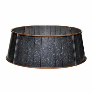 Black <b>Metal</b> Christmas Tree <b>Collar</b> for Christmas Decor - Product Image 6