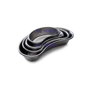 Juego de 4 piezas de bandeja de riñón quirúrgica de metal manual de diferentes tamaños 6 "8" 10 "12" - Product Image 4