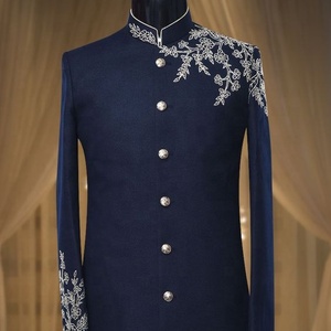 Nouvelle --- Dernière --- élégant-&-Élégant-Sherwani Robe pour Indien/Pakistanais Parti et Robe DE MARIÉE = 2021 .. - Product Image 1