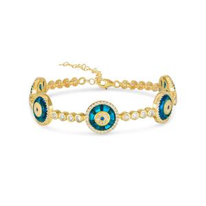 สร้อยข้อมือตาปีศาจ งานแฮนด์เมด - Product Image 1