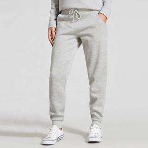 Pantalones Deportivos Lisos para Mujer, Pantalones de Chándal para Invierno, Pantalones con Bolsillos, Cintura Elástica Regular, Pantalones Casuales de Hip Hop, 100% Algodón - Product Image 5