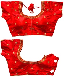 Designer Party Wear Broderie Blouse Femmes Cousu Readymade Bas Prix En Gros Surat Alphanumero - Product Image 1