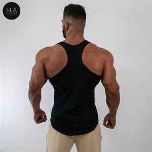 Débardeur en coton pour hommes, vêtement de fitness, de musculation, sans manche, - Product Image 2