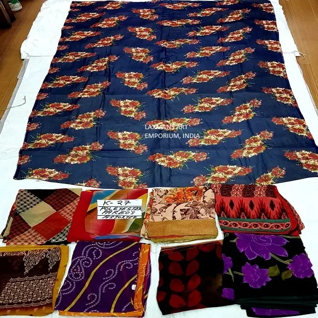 Polyester baskılı viskon pareo sarongs