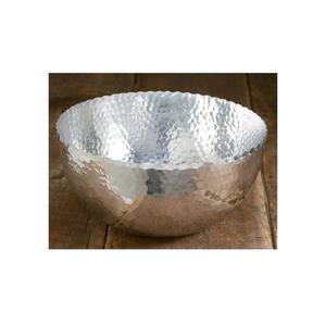 ชามใส่ผลไม้และสลัดทรงกลมสีเงินชามสำหรับงานแต่งงานสไตล์นอร์ดิกของหวานหรูหราขนาดกลมทำจากโลหะ - Product Image 6