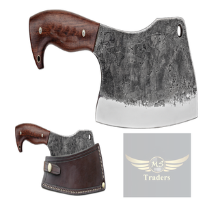 Cuchillo de cocina profesional de acero inoxidable con mango de madera, caja personalizada OEM, MS-11 de embalaje con logotipo, 1 ud. - Product Image 4