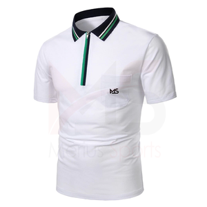 เสื้อโปโลวินเทจโอเวอร์ไซส์คุณภาพสูง, เสื้อยืดผ้าฝ้ายฟอกธรรมดาลายโลโก้สั้นไม่ซ้ำใครระบายอากาศได้ดีปรับแต่งได้ - Product Image 2