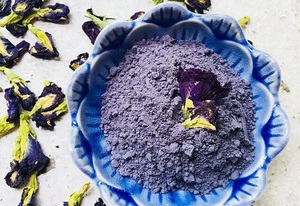 NATURAL BLUE BUTTERFLY PEA FLOWER POWDER 100% PURE FOR BEVERAGE - Product Image 4