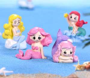 Figurines en résine de petite fille <span class=keywords><strong>nue</strong></span>, nombreux motifs : cerf, animal, personne, arbres, Noël - Product Image 6