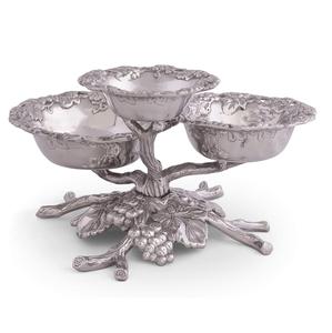 El último cuenco para servir en aluminio crudo Buena calidad caballo de mar dual en pez estrella Cuenco decorativo de aluminio a la venta de la India - Product Image 2