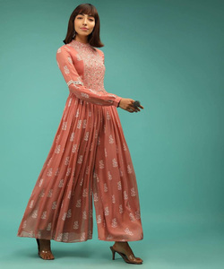 ชุดแต่งกายเทศกาลมาใหม่ผ้าตาข่ายไหมผ้าฝ้ายพร้อมชุดปักลายชุดทำงานชุดแต่งกายสำหรับผู้หญิงเสื้อผ้าแบบเต็มตัวสไตล์ชนเผ่า - Product Image 2