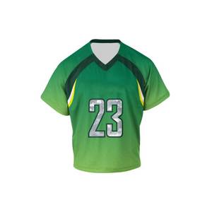 Individuell Gestaltetes Digital Bedrucktes Atmungsaktives Leichtgewichtiges Kurzarm-Lacrosse-Trikot - Product Image 3