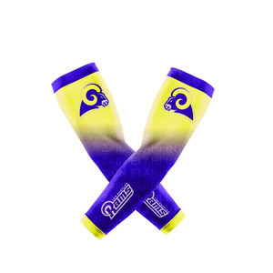 2024 Venta caliente UV Colorf Sport Rning Arm Sves High American Football Sublimado Entrenamiento Protección Refrigeración Técnica impresa - Product Image 6