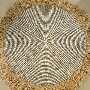Alfombras Redondas Grandes de Pasto Marino Natural con Flecos, Venta al por Mayor en Vietnam - Product Image 3