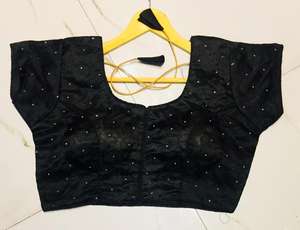 ชุดแต่งงานสไตล์บอลลีวูด ผ้าฝ้ายผสมไหม ปักลายด้วยเลื่อม สีแดงชมพู สำหรับผู้หญิงอินเดีย ไซส์ใหญ่ พร้อมสวมใส่ - Product Image 5