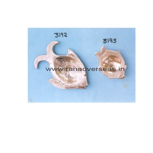 Bougeoirs en laiton en forme de poisson rouge, porte-bougies pour noël, décoration de Restaurant et de mariage - Product Image 2