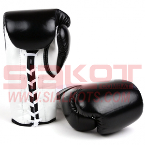 muay thai Sparring Boxing Gloves Lace Up Boxing Gloves - Product Image 1