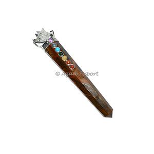 ไม้เท้าจักระเสือตามธรรมชาติไม้เท้าคริสตัลคริสตัลคริสตัลพลอยก้อนใหญ่ - Product Image 2