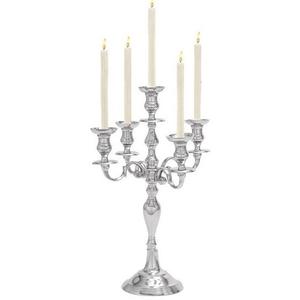 Candelabro de Metal de Cinco Brazos, Calidad Premium, Hecho a Mano, Portavelas Elegante y Clásico, Soporte de Metal para Velas al por Mayor - Product Image 1