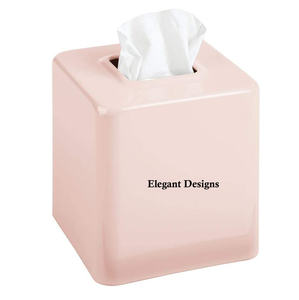 Lujosa caja de pañuelos rústica de Metal con forma de rectángulo dorado, elegante, clásico, al por mayor, el mejor uso doméstico - Product Image 6