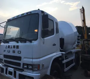 used 10m3 8m3 Japan used mitsubishi fuso cement concrete mixer truck for sale