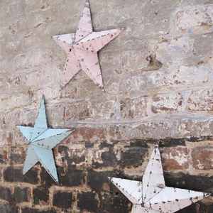 País rústico antiguo Vintage Metal granero estrella pared puerta decoración moderno hierro diseño para Diwali y Ramadán regalos - Product Image 1