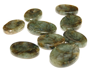 Natural Labradorite <b>Worry</b> <b>Stone</b> Healing Crystal Palm Thumb <b>Stone</b> for Meditation Reiki Stress Relief Gift - Product Image 1