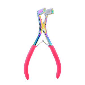 Pinzas de Alta Calidad para Extensiones de Cabello con Cinta Adhesiva, Pinzas para Presionar Cinta Adhesiva para Extensiones de Cabello, Acero Inoxidable, Empaque Personalizado - Product Image 2