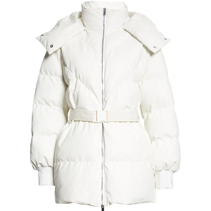 2024 <b>Ladies</b> Winter Puffer Woman Warm Removable <b>Hat</b> Women Puffer Jacket for Women - Product Image 1