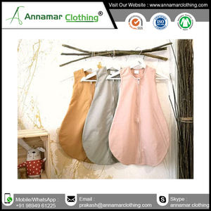 Sac de couchage pour bébé 100 coton biologique certifié le plus vendu sac de couchage pour bébé de haute qualité pour bébés unisexes avec personnalisation - Product Image 2