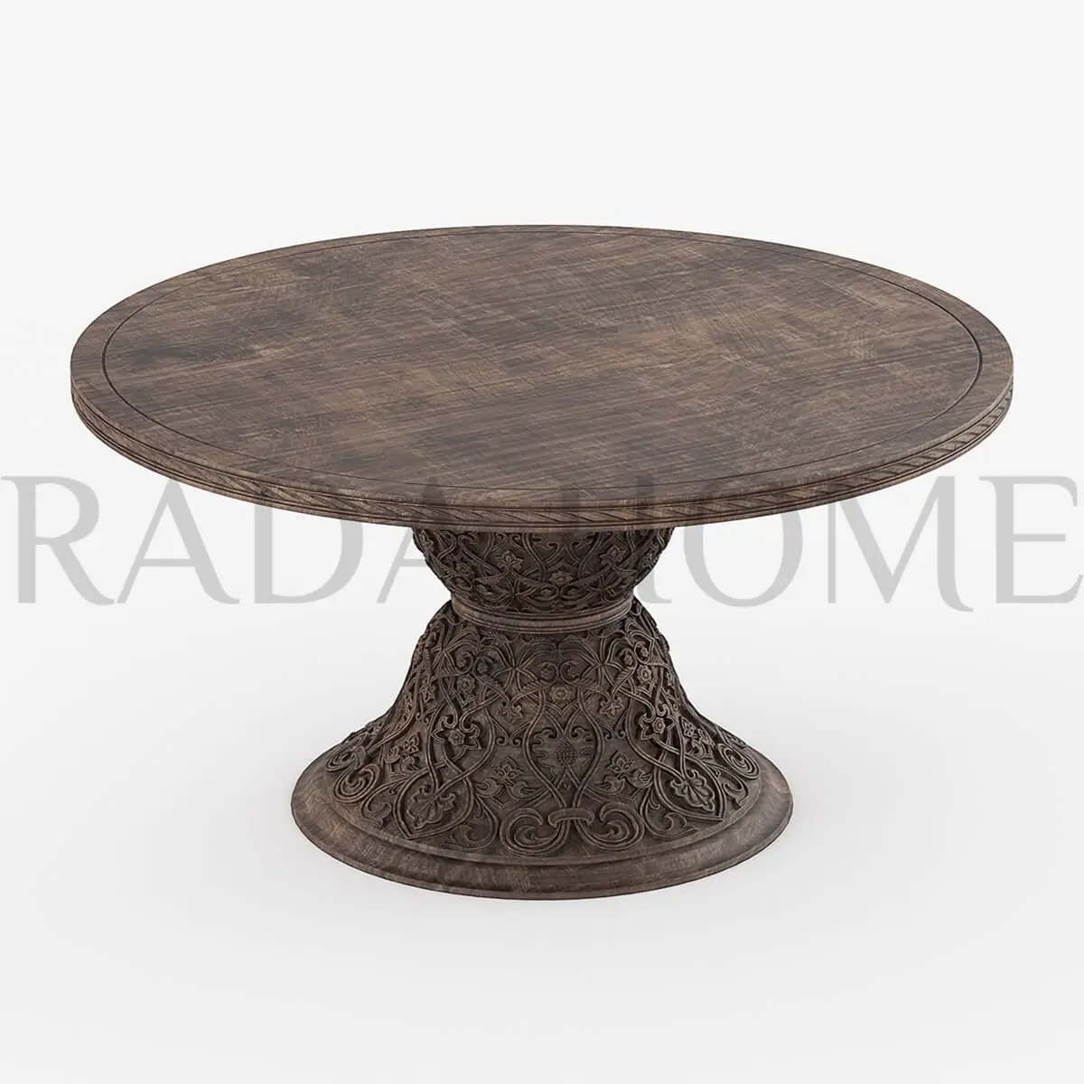 Tisch Massivholz runder Esstisch Luxus Innen möbel von indischen direkten Hersteller zum Großhandels preis