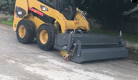 Balayeuse routière montée sur Bobcat de haute qualité pour les fermes, en provenance de Turquie