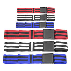 Bandas de entrenamiento BFR oclusion, levantamiento de pesas, negro, rojo, azul, verde, Logo personalizado disponible - Product Image 4
