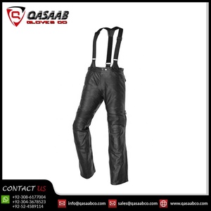 Pantalon de moto en cuir PU pour homme, protection des genoux, résistant à l'usure, pantalon de motocross coupe-vent, bas de pantalon de moto - Product Image 2