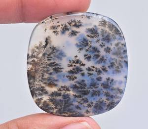 Turkish Dendritic Agate Cabochon Turkish Dendritic Agate Gemstone Natural Flower Dendrite Opal Loose Gemstone Cabochon - Product Image 4