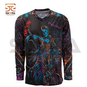 Maillot de pêche à capuche haute performance avec motif camouflage sur mesure - Product Image 4