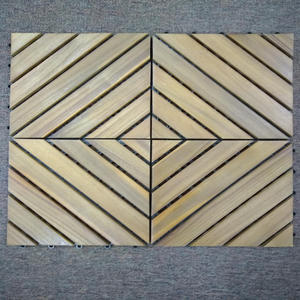 Vietnam Interlocking Outdoor Furniture <b>Plastic</b> Base Acacia Wooden Hardwood Deck <b>Tile</b> - Product Image 3