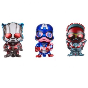 Palloncini <span class=keywords><strong>in</strong></span> Foil Mini Supereroi Cartoon <span class=keywords><strong>in</strong></span> Offerta, Piccoli Palloncini <span class=keywords><strong>in</strong></span> Foil di Iron Captain per Buon Compleanno - Product Image 1